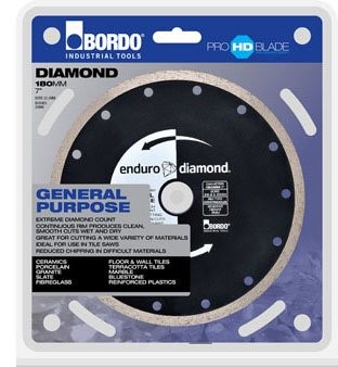 BORDO CONTINUOUS RIM DIAMOND SAW-BLACK-103MM